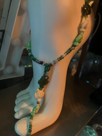 Tip Toe Anklet-Sea Turtles